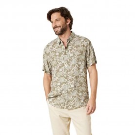 Риза с къс ръкав Deeluxe Wilson short sleeve shirt - Beige (Light Khaki) риза,с,къс,ръкав,дамски,ризи,мъжки,ризи,deeluxe,wilson,short,sleeve,shirt,beige,(light,khaki)