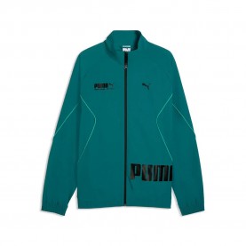 Яке Puma Sport Relaxed tracksuit jacket - Green (Emerald Ice) яке,мъжки,анцузи,puma,sport,relaxed,tracksuit,jacket,green,(emerald,ice)
