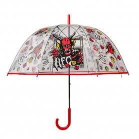 чадър,чадъри,cinereplicas,hellfire,club,stranger,things,umbrella,grey,(black,red)