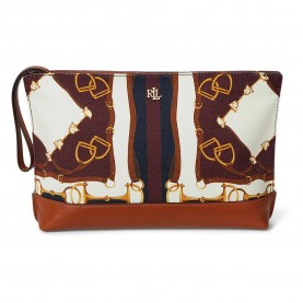 Чанта Lauren By Ralph Lauren 432P04512 handbag - Multicolor (Equestrian Scarf Print / Lrn Tan) чанта,всички,чанти,lauren,by,ralph,lauren,432p04512,handbag,multicolor,(equestrian,scarf,print,lrn,tan)