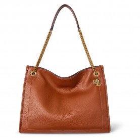 Чанта за през рамо Lauren By Ralph Lauren Bradley Large shoulder bag - Brown (Lauren Tan) чанта,за,през,рамо,всички,чанти,lauren,by,ralph,lauren,bradley,large,shoulder,bag,brown,(lauren,tan)