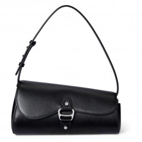 чанта,за,през,рамо,всички,чанти,lauren,by,ralph,lauren,tasha,leather,medium,shoulder,bag,black,(black)