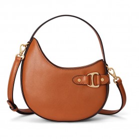 Чанта Lauren By Ralph Lauren Tasha Small bag - Brown (Classic Caramel) чанта,всички,чанти,lauren,by,ralph,lauren,tasha,small,bag,brown,(classic,caramel)
