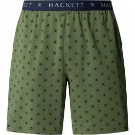 Къси панталони Hackett HMU200039 pyjama shorts - Green (Stone Green) къси,панталони,мъжки,пижами,hackett,hmu200039,pyjama,shorts,green,(stone,green)