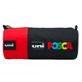канцеларски,принадлежности,posca,case,pencil,case,red,black,(red)