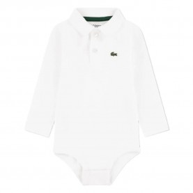 Lacoste kids 647338 Long Sleeve Body - White (White) детски,облекла,за,момчета,lacoste,kids,647338,long,sleeve,body,white,(white)