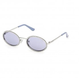Слънчеви очила Guess GU00295 woman sunglasses - Silver (Shiny Light Ruthenium) слънчеви,очила,слънчеви,очила,guess,gu00295,woman,sunglasses,silver,(shiny,light,ruthenium)