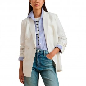 Сако Lauren By Ralph Lauren Narain blazer - White (White) сако,дамски,сака,lauren,by,ralph,lauren,narain,blazer,white,(white)