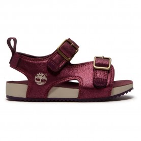 Юношески сандали Timberland Castle Island Backstrap Youth Sandals - Purple (Bright Purple Metallic) юношески,сандали,детски,сандали,и,чехли,timberland,castle,island,backstrap,youth,sandals,purple,(bright,purple,metallic)