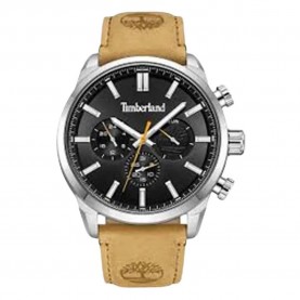 часовник,часовници,timberland,henniker,ii,stainless,steel,case,black,dial,tan,leather,strap,woman,watch,brown,(assorted)