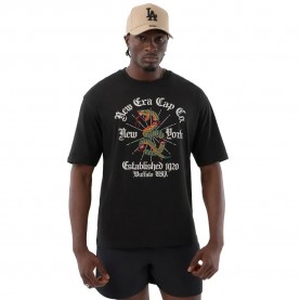Тениска New era 60856191 short sleeve T-shirt - Black (Black) тениска,мъжки,тениски,дамски,тениски,new,era,60856191,short,sleeve,t,shirt,black,(black)