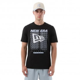Тениска New era 60856227 short sleeve T-shirt - Black (Black) тениска,мъжки,тениски,дамски,тениски,new,era,60856227,short,sleeve,t,shirt,black,(black)
