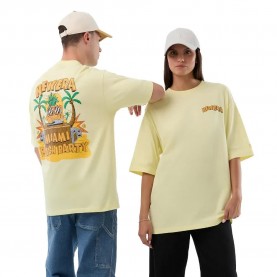Тениска New era Fun Graphic short sleeve T-shirt - Yellow (Pastel Yellow) тениска,мъжки,тениски,дамски,тениски,new,era,fun,graphic,short,sleeve,t,shirt,yellow,(pastel,yellow)