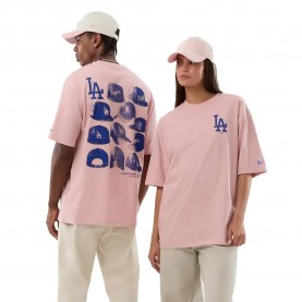 тениска,мъжки,тениски,дамски,тениски,new,era,mlb,cap,graphic,los,angeles,dodgers,short,sleeve,t,shirt,pink,(pastel,pink,black)