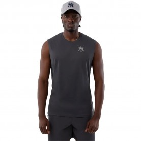 Тениска New era MLB Core Plus New York Yankees sleeveless T-shirt - Grey (Dark Grey) тениска,мъжки,тениски,дамски,тениски,new,era,mlb,core,plus,new,york,yankees,sleeveless,t,shirt,grey,(dark,grey)