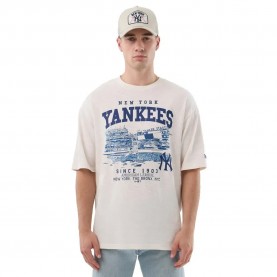 тениска,мъжки,тениски,дамски,тениски,new,era,mlb,slub,stadium,new,york,yankees,short,sleeve,t,shirt,beige,(open,white)