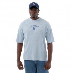 Тениска New era MLB Waffle Box Los Angeles Dodgers short sleeve T-shirt - Blue (Pastel Blue) тениска,мъжки,тениски,дамски,тениски,new,era,mlb,waffle,box,los,angeles,dodgers,short,sleeve,t,shirt,blue,(pastel,blue)