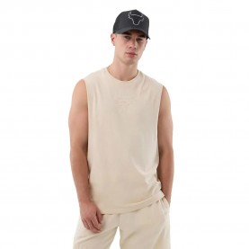 Тениска New era NBA Core Plus Chicago Bulls sleeveless T-shirt - Beige (Light Beige) тениска,мъжки,тениски,дамски,тениски,new,era,nba,core,plus,chicago,bulls,sleeveless,t,shirt,beige,(light,beige)