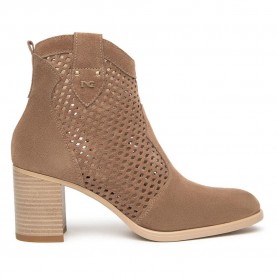 Nero giardini E615110D heel booties - Brown (Mou) дамски,боти,мъжки,боти,nero,giardini,e615110d,heel,booties,brown,(mou)