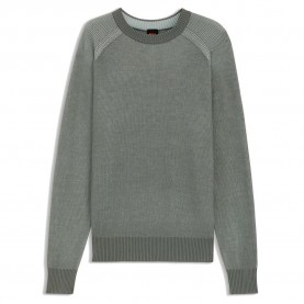 Блуза BOSS Akajer 10277113 sweater - Green / Grey (Open Grey) блуза,мъжки,пуловери,дамски,пуловери,boss,akajer,10277113,sweater,green,grey,(open,grey)