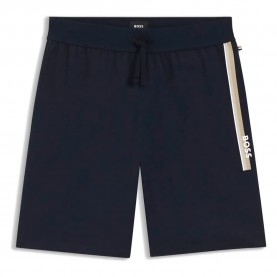 Къси панталони BOSS Authentic 10269562 sweat shorts - Blue (Dark Blue) къси,панталони,мъжки,панталони,дамски,панталони,boss,authentic,10269562,sweat,shorts,blue,(dark,blue)