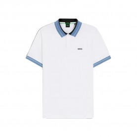 BOSS Member short sleeve polo - White (White) дамски,блузи,с,яка,мъжки,блузи,с,яка,boss,member,short,sleeve,polo,white,(white)
