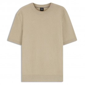 Блуза BOSS Nilton 10278939 sweater - Beige (Open Beige) блуза,мъжки,пуловери,дамски,пуловери,boss,nilton,10278939,sweater,beige,(open,beige)