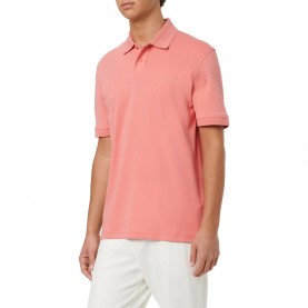BOSS Pe Interlock short sleeve polo - Pink (Light Pastel Red) дамски,блузи,с,яка,мъжки,блузи,с,яка,boss,pe,interlock,short,sleeve,polo,pink,(light,pastel,red)