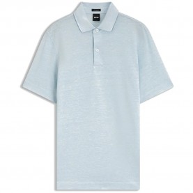 BOSS Press 235 10271433 short sleeve polo - Blue (Light Pastel Blue) дамски,блузи,с,яка,мъжки,блузи,с,яка,boss,press,235,10271433,short,sleeve,polo,blue,(light,pastel,blue)