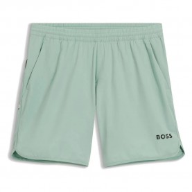 Панталони BOSS Sh Spin 8 Inch 10247682 pants - Green (Open Green) панталони,мъжки,панталони,дамски,панталони,boss,sh,spin,8,inch,10247682,pants,green,(open,green)