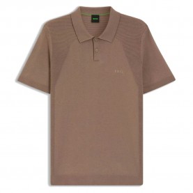 BOSS X Porsche Momentum 10278015 short sleeve polo - Brown (Light Pastel Green) дамски,блузи,с,яка,мъжки,блузи,с,яка,boss,x,porsche,momentum,10278015,short,sleeve,polo,brown,(light,pastel,green)
