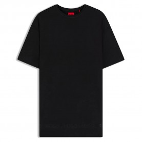 дамски,пижами,hugo,50561598,short,sleeve,nightgown,black,(black)