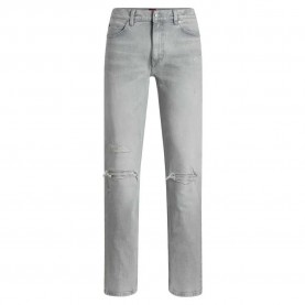 Дънки HUGO 708 10270699 jeans - Grey (Silver) дънки,мъжки,панталони,дамски,панталони,hugo,708,10270699,jeans,grey,(silver)