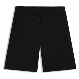 Къси панталони HUGO Darix 10266045 sweat shorts - Black (Black) къси,панталони,мъжки,панталони,дамски,панталони,hugo,darix,10266045,sweat,shorts,black,(black)