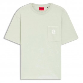 Тениска HUGO Darro 10278508 short sleeve T-shirt - Green (Light Pastel Green) тениска,мъжки,тениски,дамски,тениски,hugo,darro,10278508,short,sleeve,t,shirt,green,(light,pastel,green)