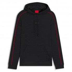 суичър,мъжки,пуловери,hugo,palo,10277510,hoodie,black,(black)