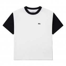 тениска,мъжки,тениски,дамски,тениски,lacoste,947470,short,sleeve,t,shirt,white,(farine)