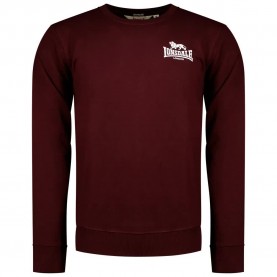 блуза,мъжки,пуловери,lonsdale,longridge,sweatshirt,red,(oxblood,ecru)