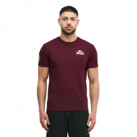 тениска,мъжки,тениски,дамски,тениски,lonsdale,warlingham,short,sleeve,t,shirt,red,purple,(oxblood,off,white)