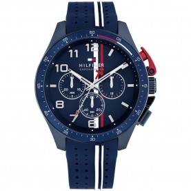 часовник,часовници,tommy,hilfiger,bank,46mm,watch,blue,(navy,navy)