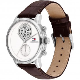 часовник,часовници,tommy,hilfiger,stewart,40mm,watch,brown,(brown,cream,skeleton)