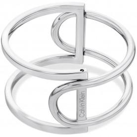 Calvin klein Contoured Geometry bracelet - Silver (Silver) бижутерия,calvin,klein,contoured,geometry,bracelet,silver,(silver)
