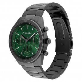 Часовник Calvin klein Performance 43mm watch - Silver (Grey / Green) часовник,часовници,calvin,klein,performance,43mm,watch,silver,(grey,green)