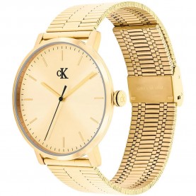 Часовник Calvin klein Real 42mm watch - Golden (Gold / Gold) часовник,часовници,calvin,klein,real,42mm,watch,golden,(gold,gold)