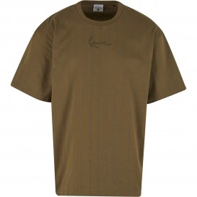 Тениска Karl kani Small Signature Essential Pinstripe short sleeve T-shirt - Green (Green) тениска,мъжки,тениски,дамски,тениски,karl,kani,small,signature,essential,pinstripe,short,sleeve,t,shirt,green,(green)