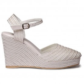 Toni pons Adeline Wedge Espadrilles - White (White) дамски,еспадрили,toni,pons,adeline,wedge,espadrilles,white,(white)