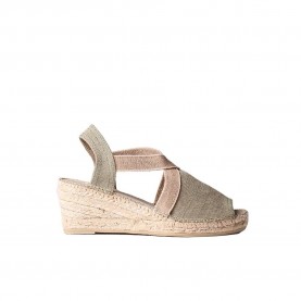 Сандали на платформа Toni pons Breda-V esparto wedge sandals - Green (Khaki) сандали,на,платформа,дамски,сандали,и,чехли,toni,pons,breda,v,esparto,wedge,sandals,green,(khaki)
