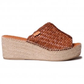 сандали,на,платформа,дамски,сандали,и,чехли,toni,pons,isolda,esparto,wedge,sandals,brown,orange,(leather)