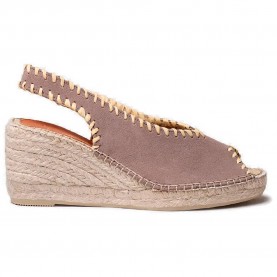 Сандали на платформа Toni pons Laila-Sd esparto wedge sandals - Brown (Taupe) сандали,на,платформа,дамски,сандали,и,чехли,toni,pons,laila,sd,esparto,wedge,sandals,brown,(taupe)