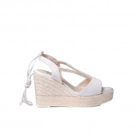 Сандали на платформа Toni pons Megan esparto wedge sandals - White (White) сандали,на,платформа,дамски,сандали,и,чехли,toni,pons,megan,esparto,wedge,sandals,white,(white)